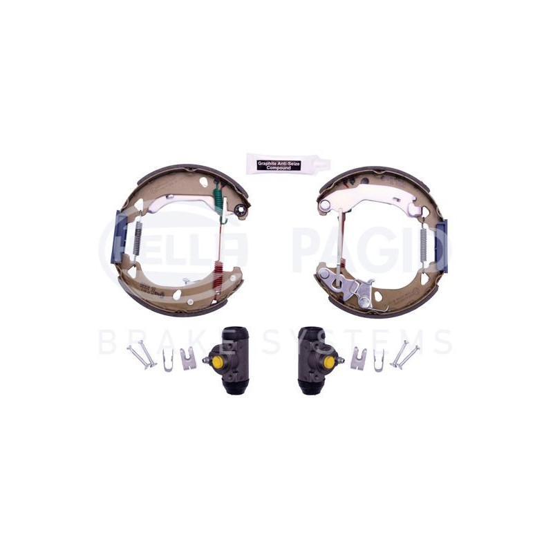 Ganasce freno - HELLA BRAKE