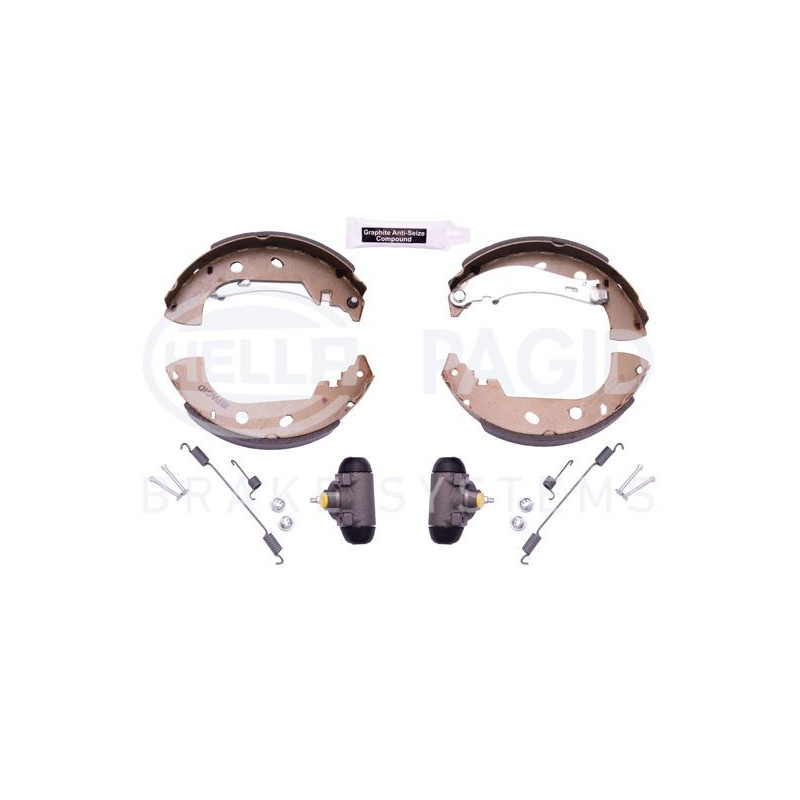 Ganasce freno - HELLA BRAKE