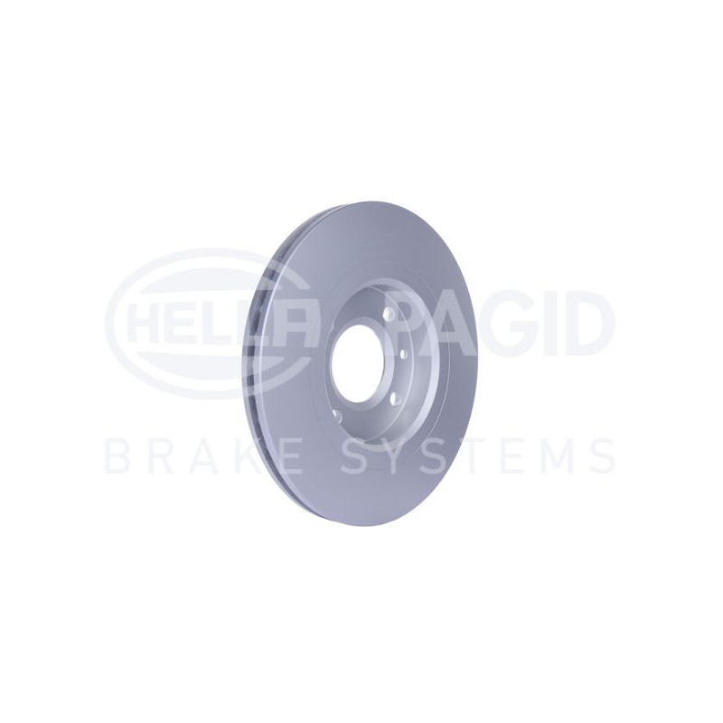 Disco freno asse anteriore - HELLA BRAKE