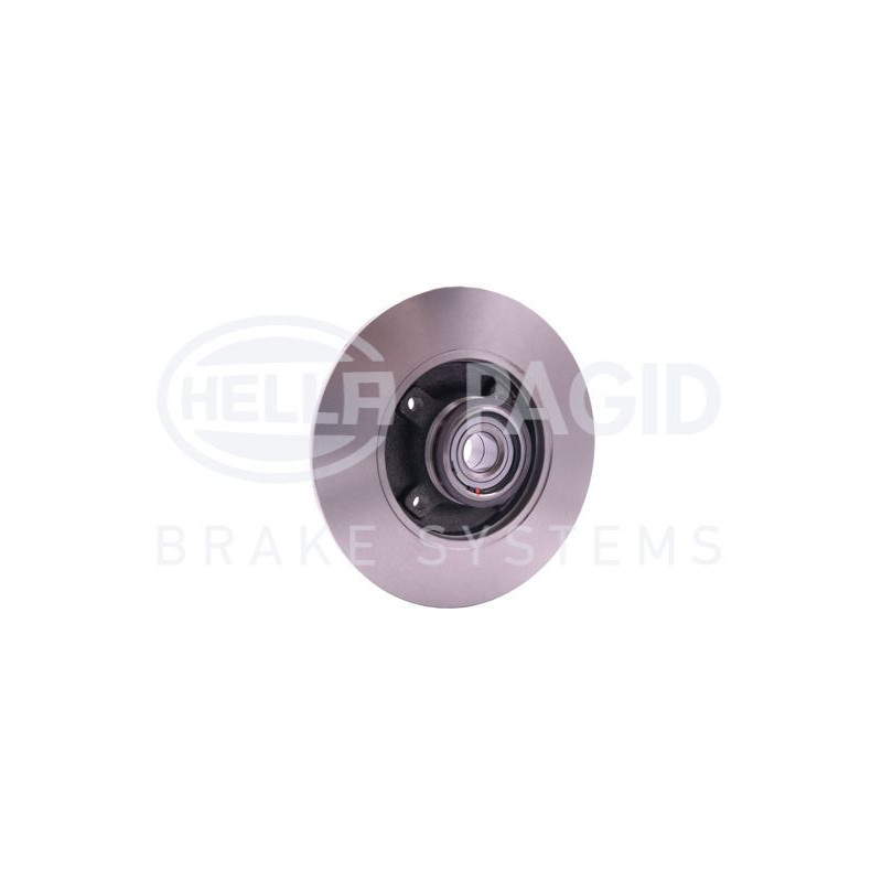 Disco freno asse posteriore - HELLA BRAKE