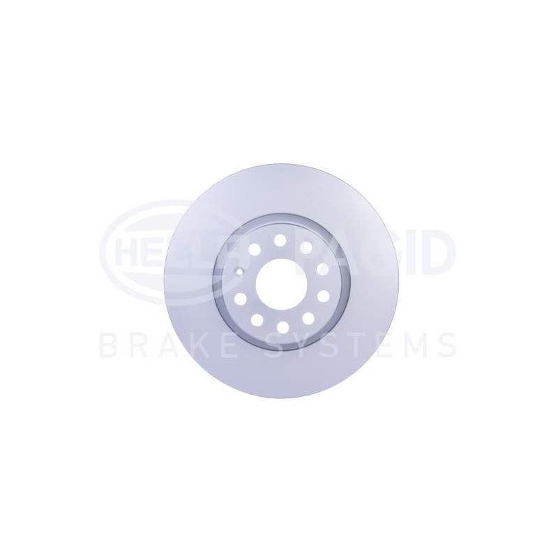 Disco freno asse anteriore - HELLA BRAKE