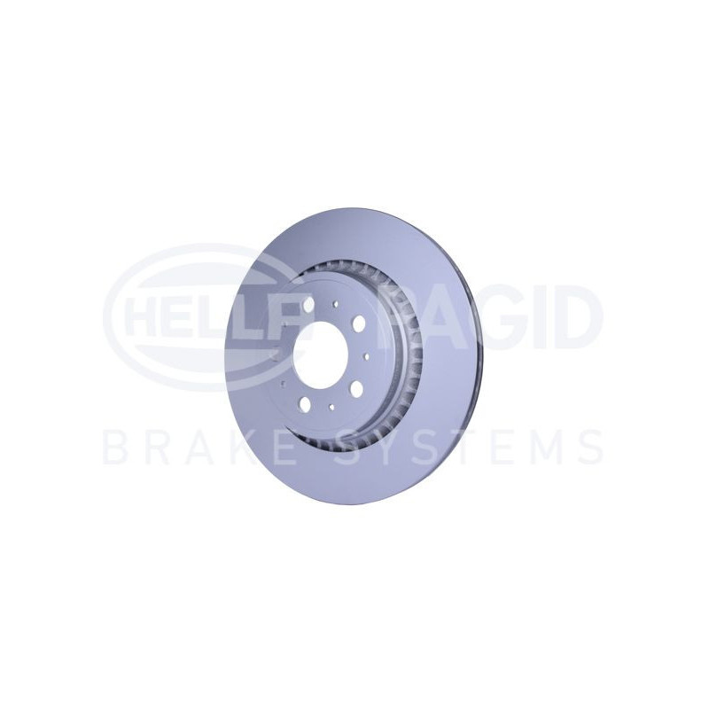 Disco freno asse posteriore - HELLA BRAKE