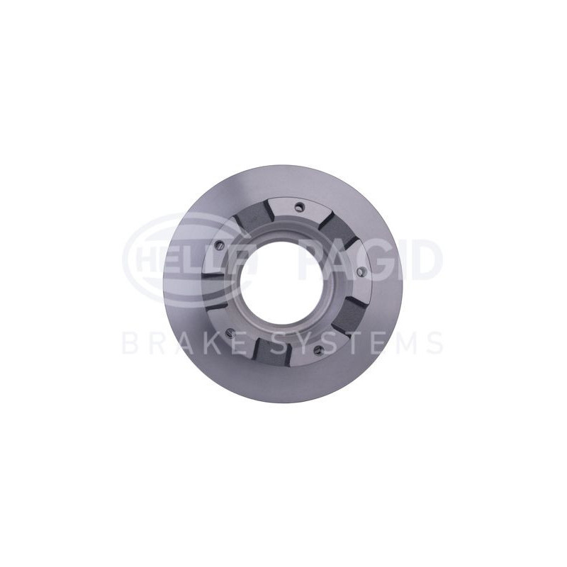 Disco freno asse posteriore - HELLA BRAKE