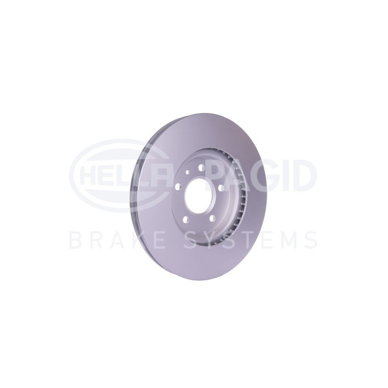 Disco freno asse anteriore - HELLA BRAKE