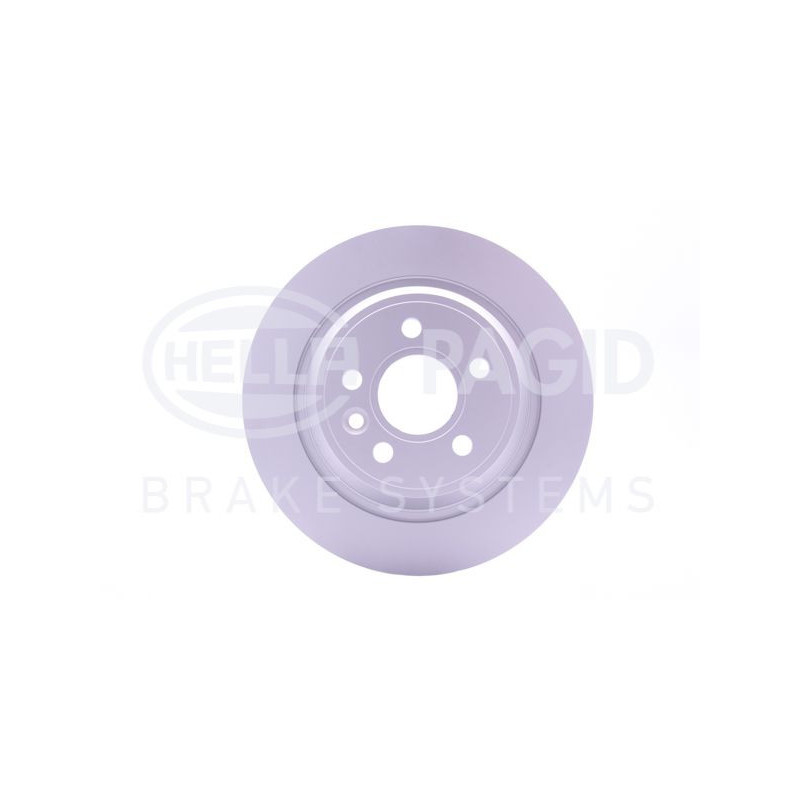 Disco freno asse posteriore - HELLA BRAKE
