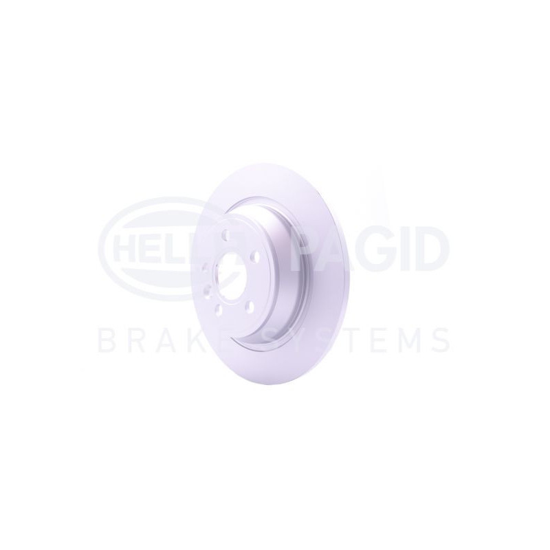 Disco freno asse posteriore - HELLA BRAKE