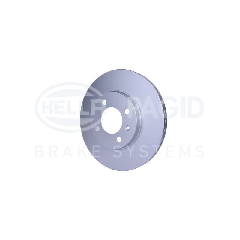 Disco freno asse anteriore - HELLA BRAKE