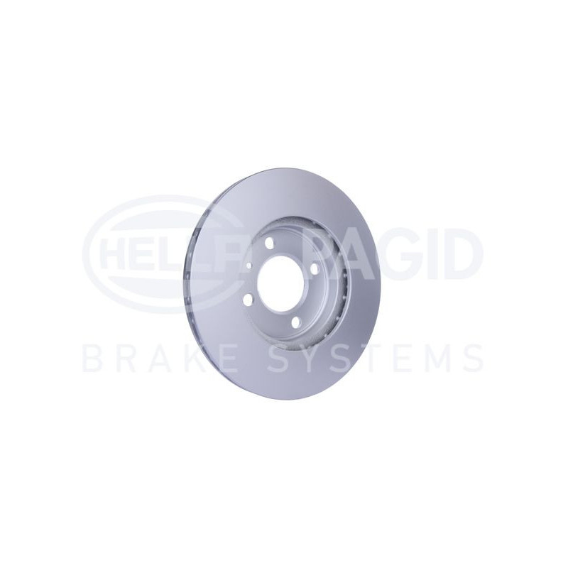 Disco freno asse anteriore - HELLA BRAKE
