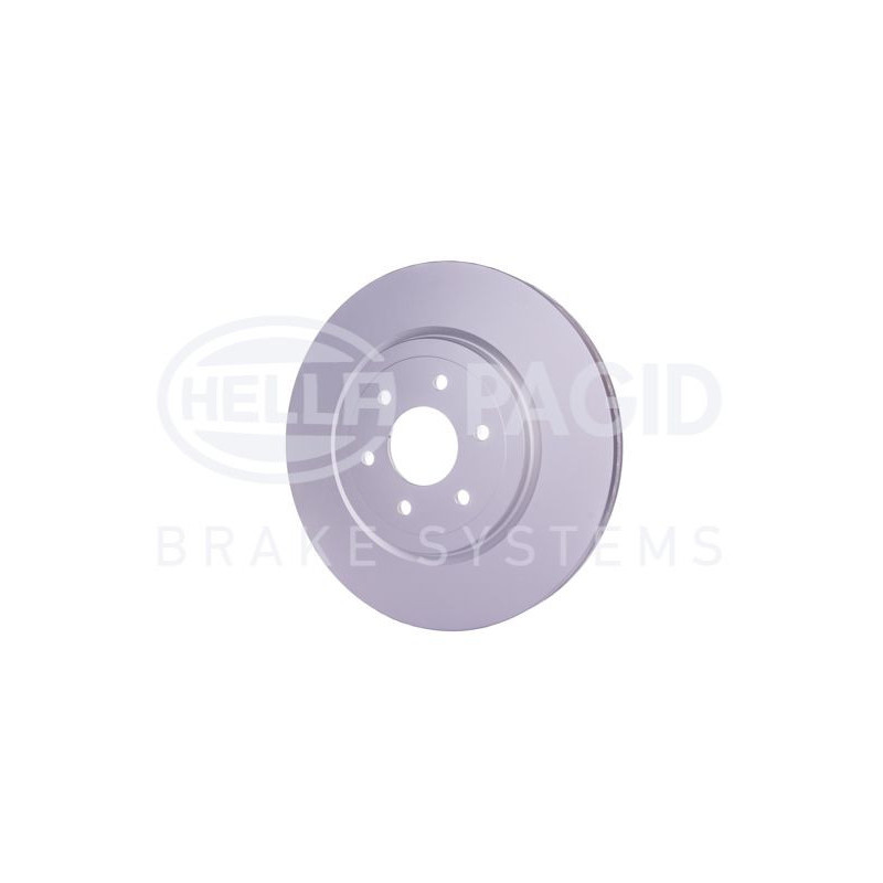 Disco freno asse anteriore - HELLA BRAKE