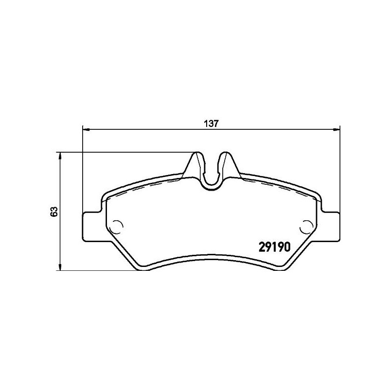 Pastiglie freno asse posteriore - HELLA BRAKE