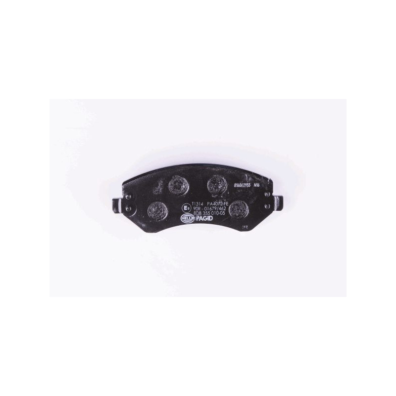 Pastiglie freno asse anteriore - HELLA BRAKE