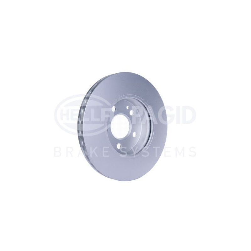 Disco freno asse anteriore - HELLA BRAKE