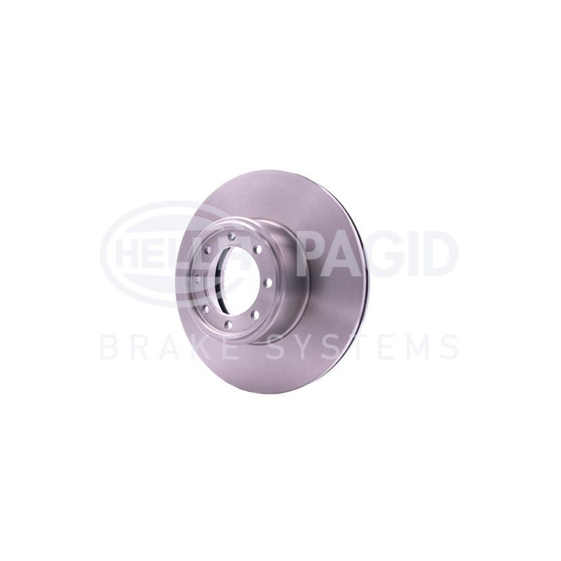 Disco freno asse posteriore - HELLA BRAKE