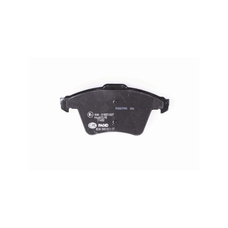 Pastiglie freno asse anteriore - HELLA BRAKE