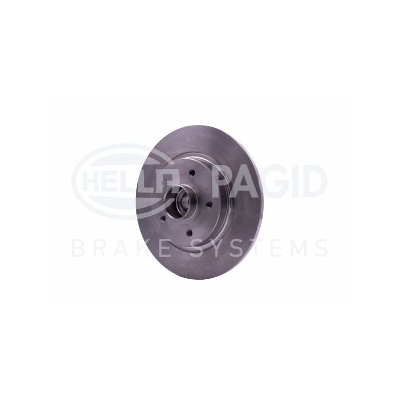 Disco freno asse posteriore - HELLA BRAKE