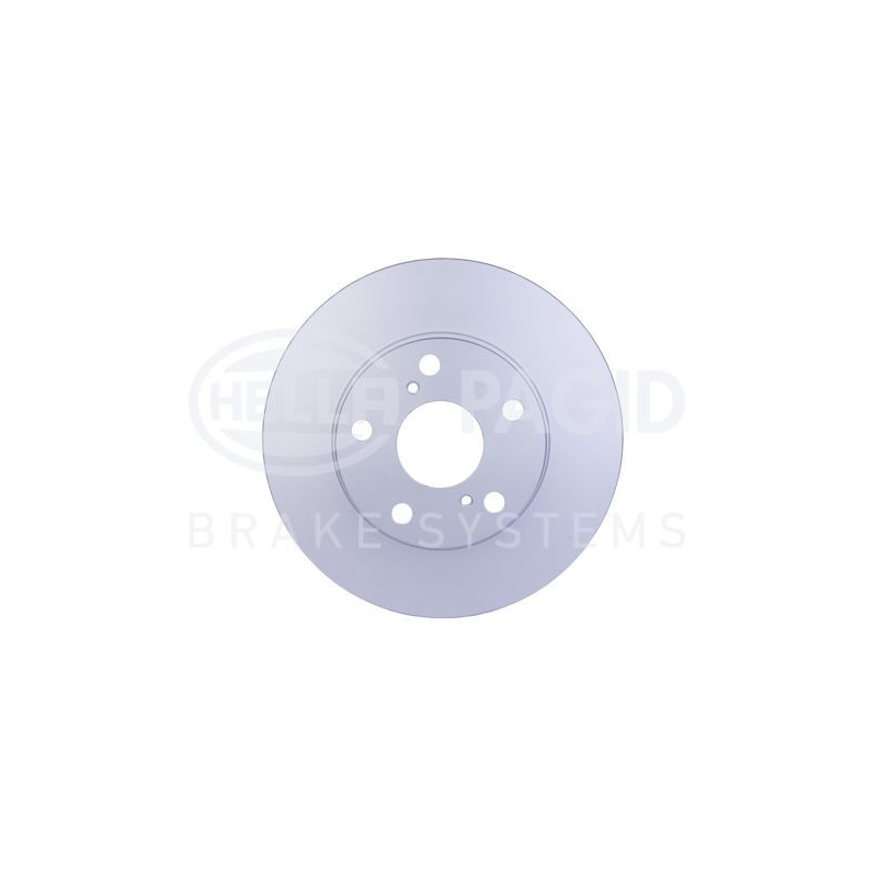 Disco freno asse anteriore - HELLA BRAKE