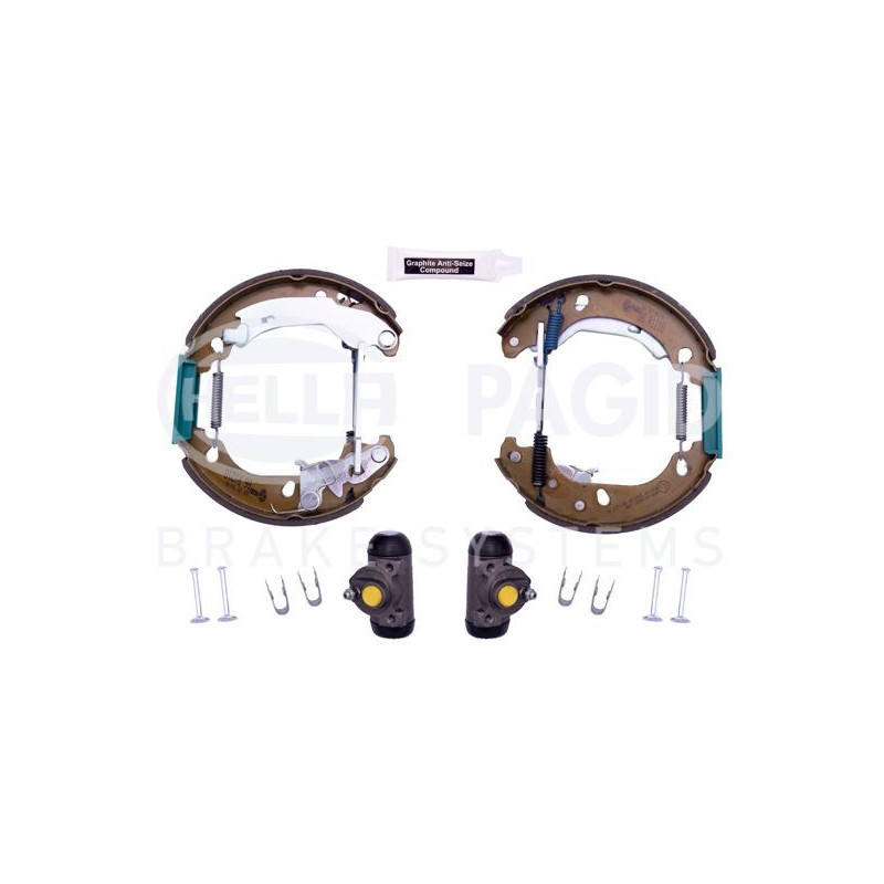 Ganasce freno - HELLA BRAKE