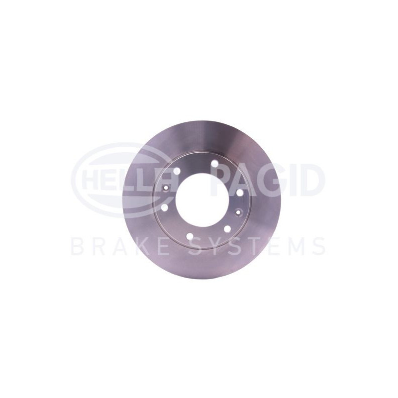 Disco freno asse anteriore - HELLA BRAKE