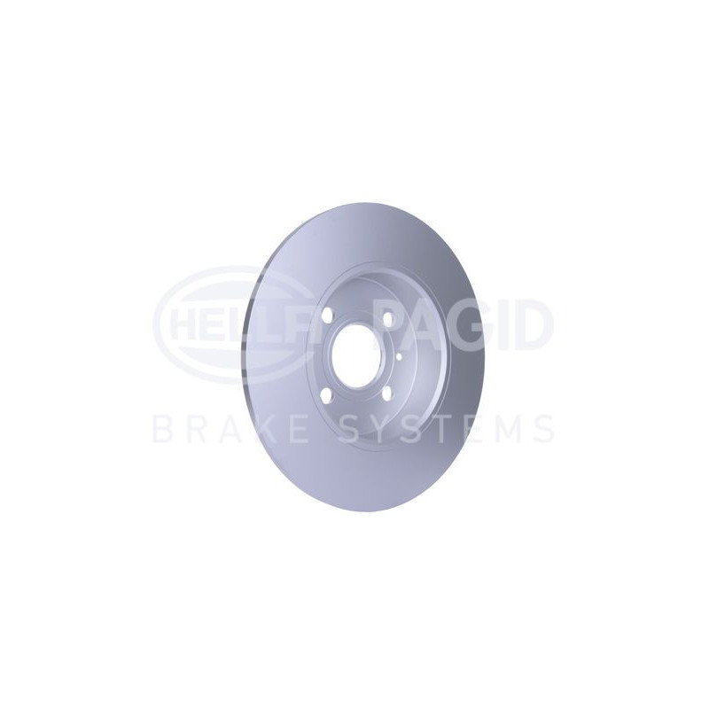 Disco freno asse posteriore - HELLA BRAKE