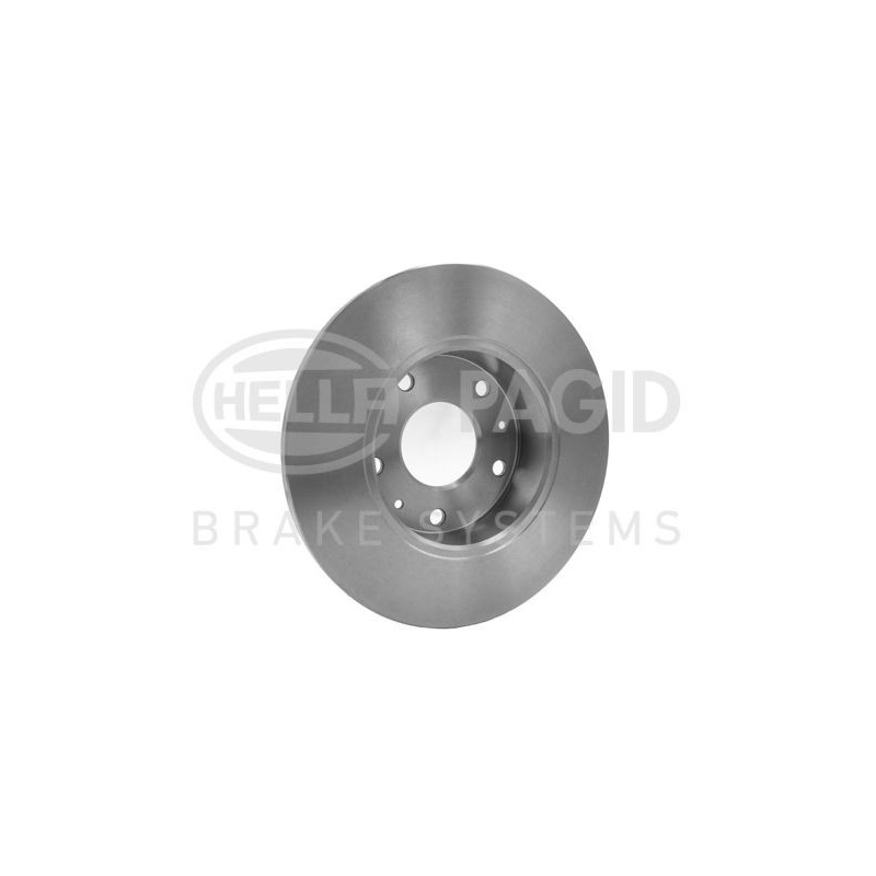 Disco freno asse anteriore - HELLA BRAKE