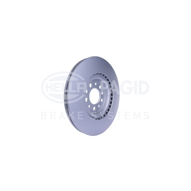 Disco freno asse anteriore - HELLA BRAKE