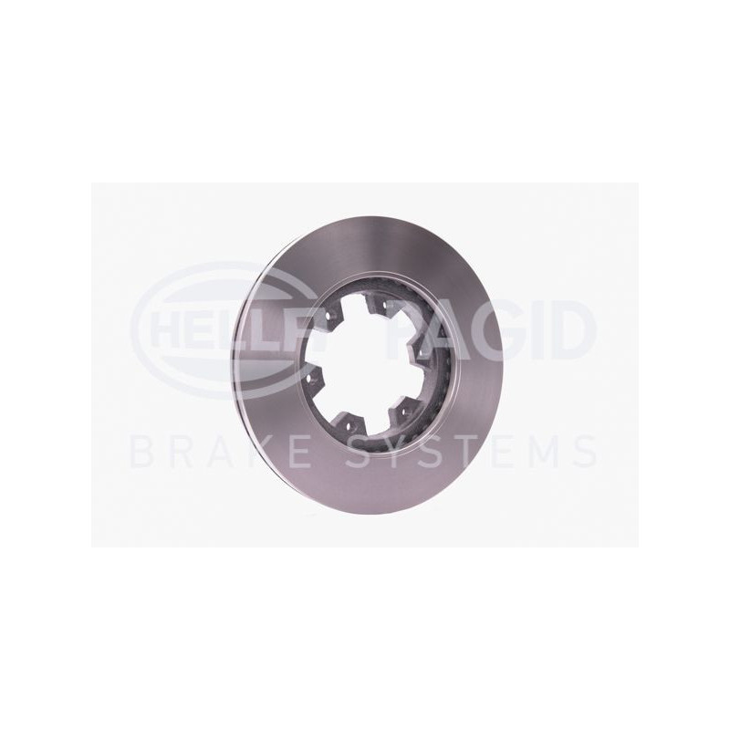 Disco freno asse anteriore - HELLA BRAKE