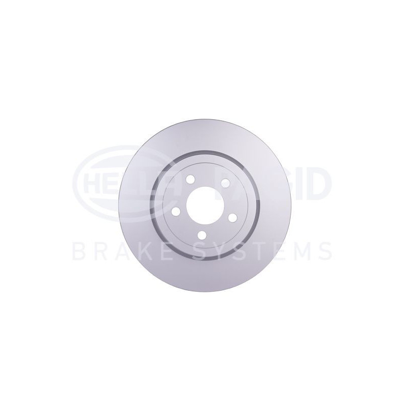 Disco freno asse anteriore - HELLA BRAKE