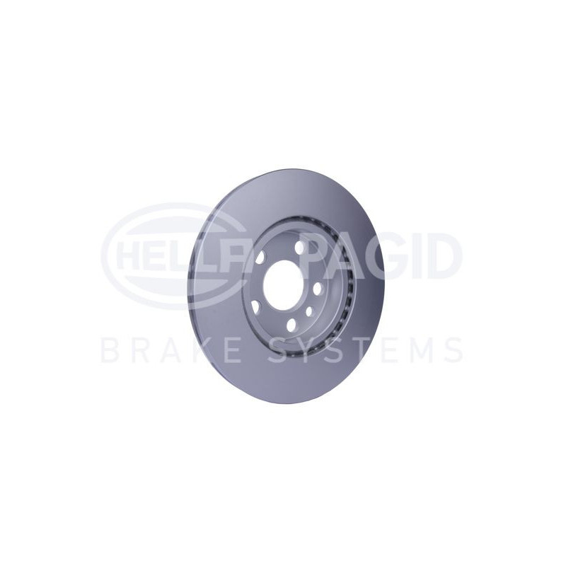 Disco freno asse anteriore - HELLA BRAKE