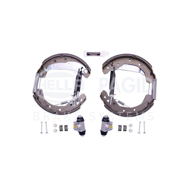 Ganasce freno - HELLA BRAKE