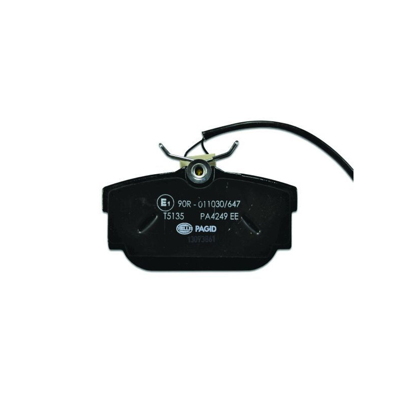 Pastiglie freno asse posteriore - HELLA BRAKE