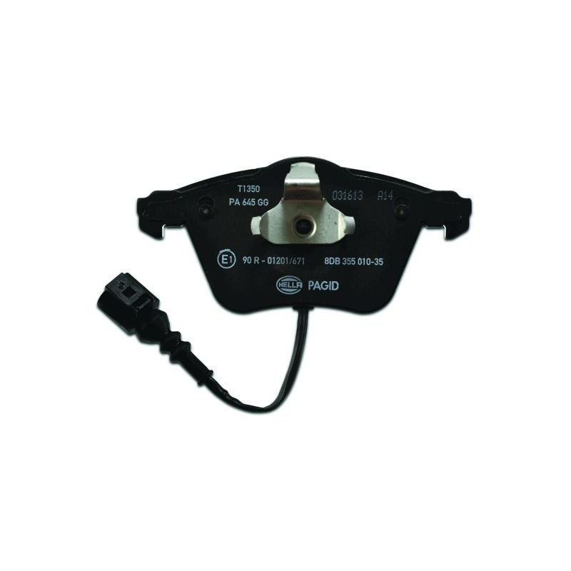 Pastiglie freno asse anteriore - HELLA BRAKE