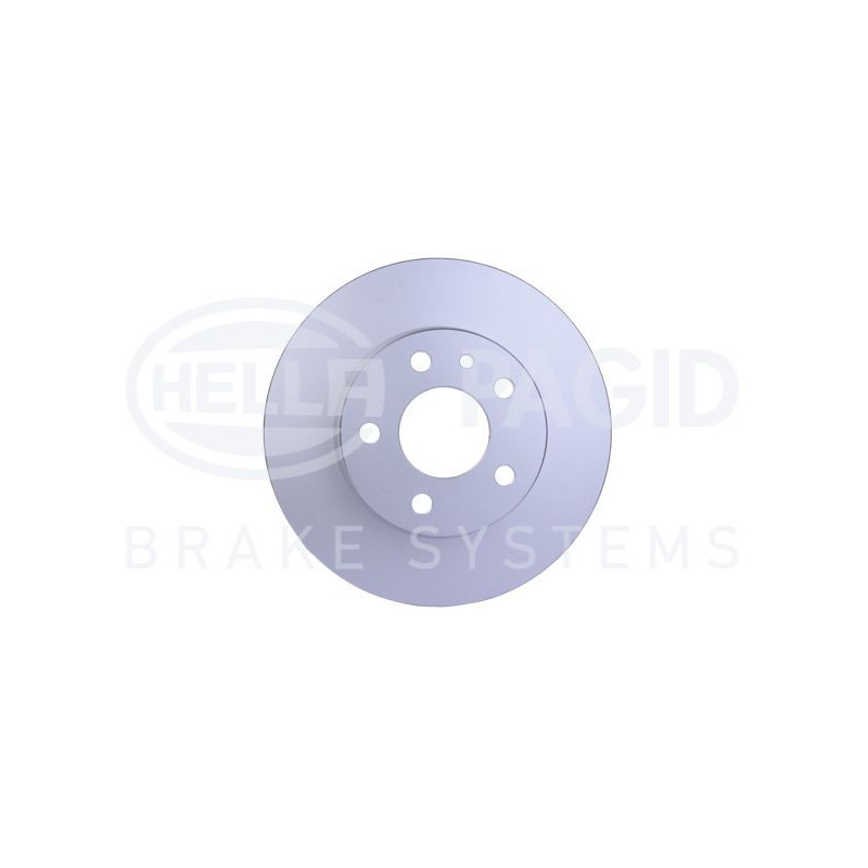 Disco freno asse posteriore - HELLA BRAKE
