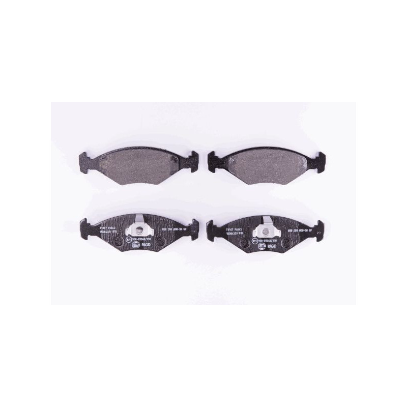 Pastiglie freno asse anteriore - HELLA BRAKE