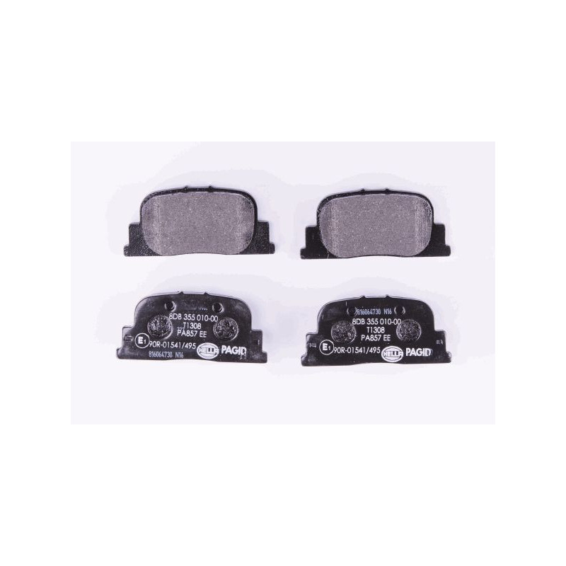 Pastiglie freno asse anteriore - HELLA BRAKE