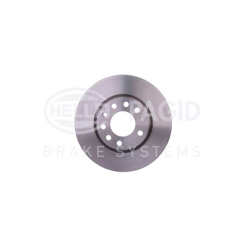 Disco freno asse anteriore - HELLA BRAKE
