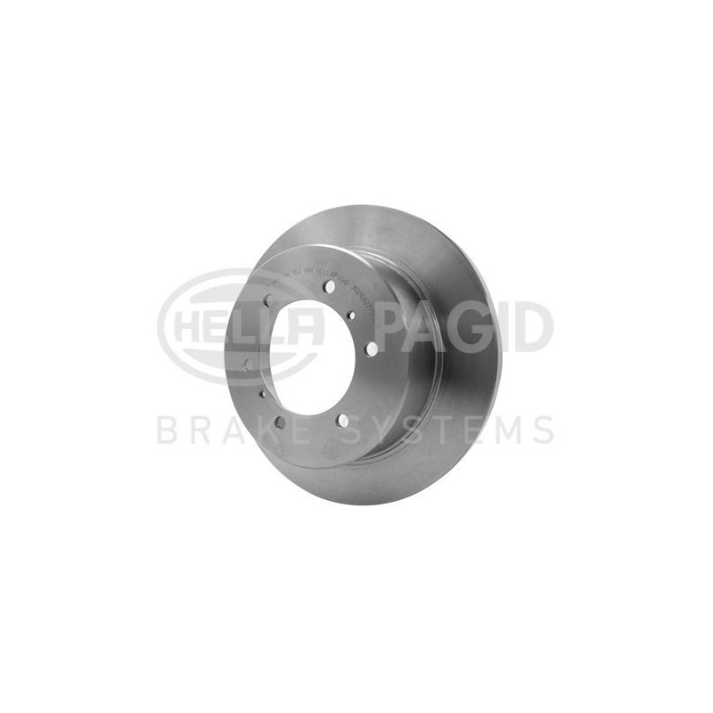Disco freno asse posteriore - HELLA BRAKE