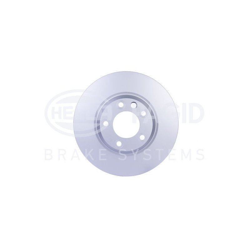 Disco freno asse anteriore - HELLA BRAKE