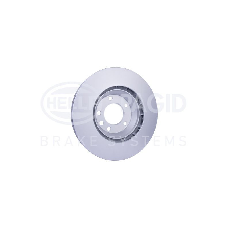 Disco freno asse anteriore - HELLA BRAKE