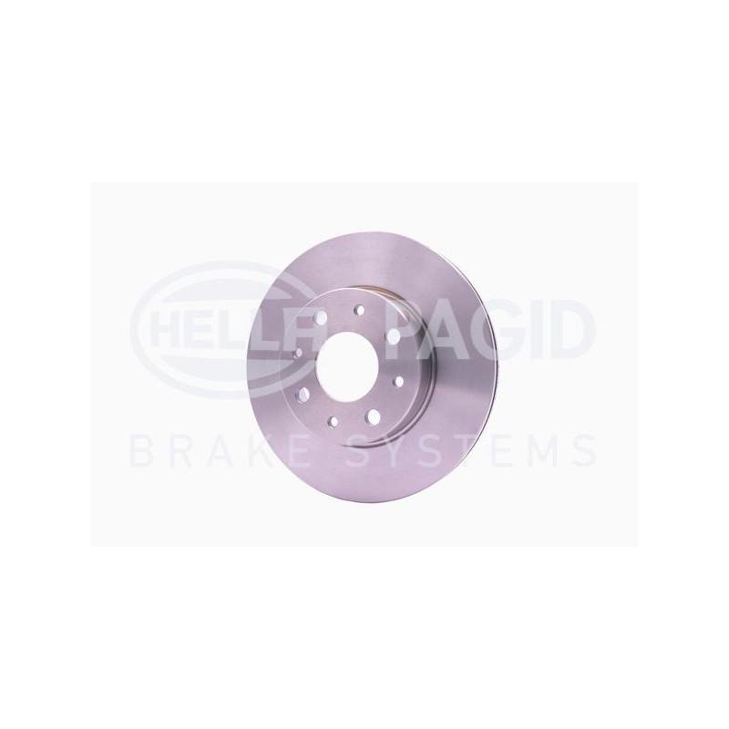 Disco freno asse anteriore - HELLA BRAKE