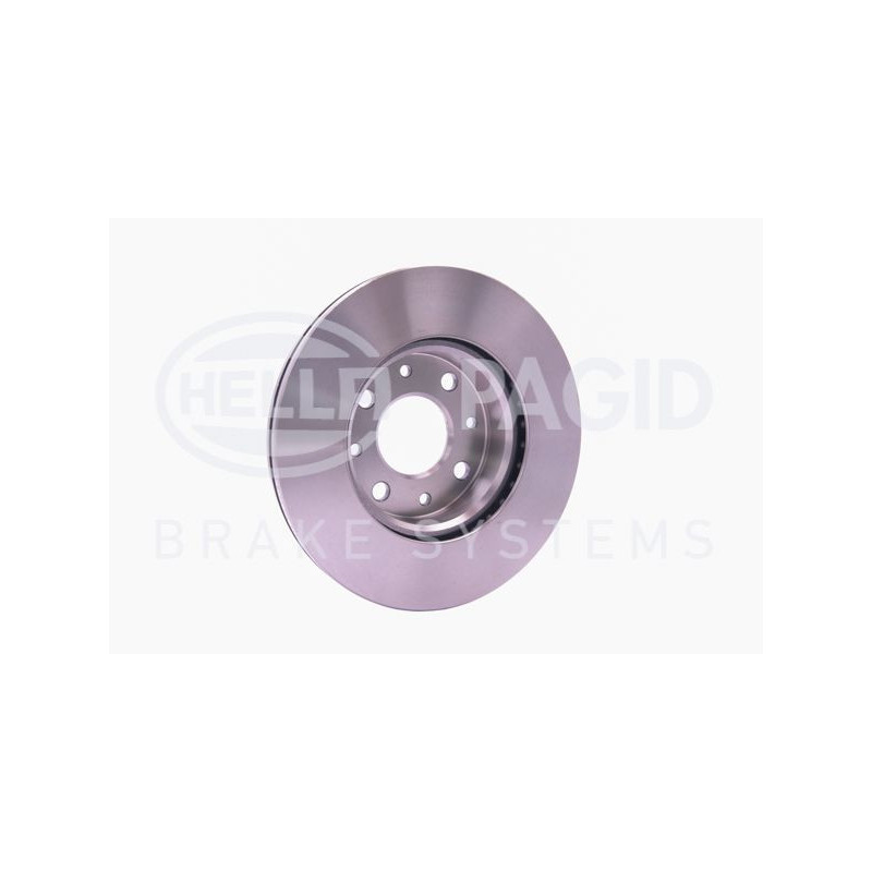 Disco freno asse anteriore - HELLA BRAKE