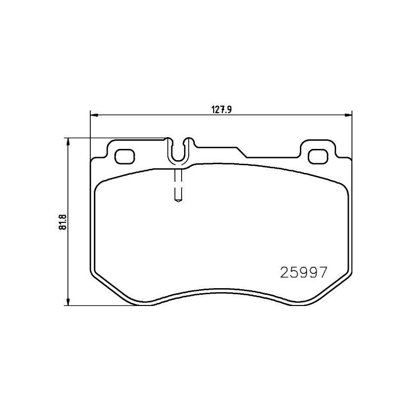 Pastiglie freno asse anteriore - HELLA BRAKE