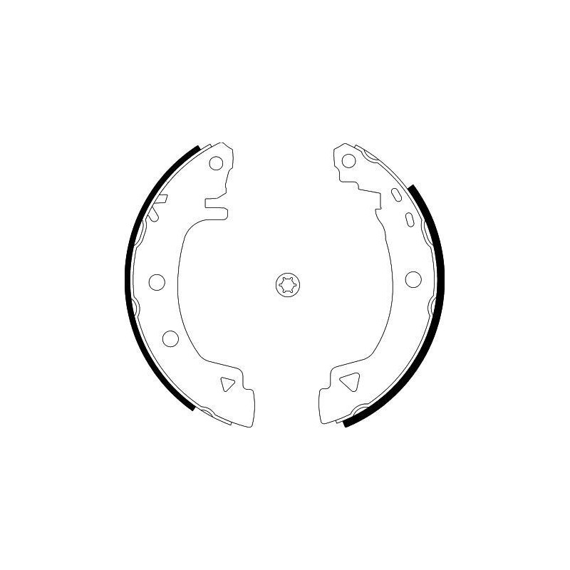 Ganasce freno - HELLA BRAKE