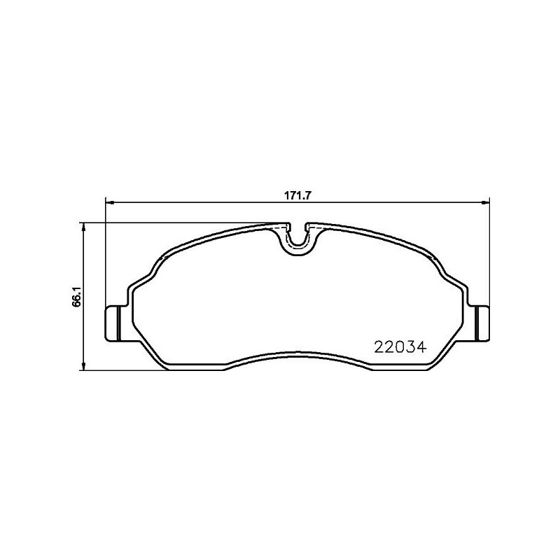 Pastiglie freno asse anteriore - HELLA BRAKE