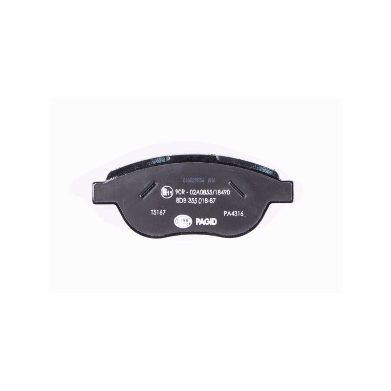 Pastiglie freno asse anteriore - HELLA BRAKE