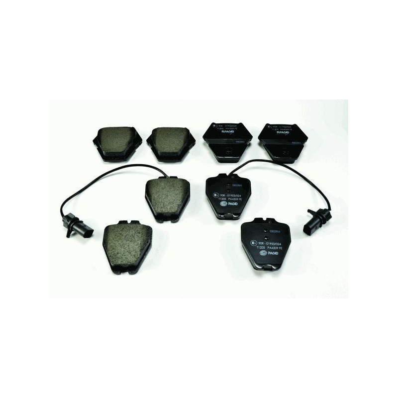 Pastiglie freno asse anteriore - HELLA BRAKE