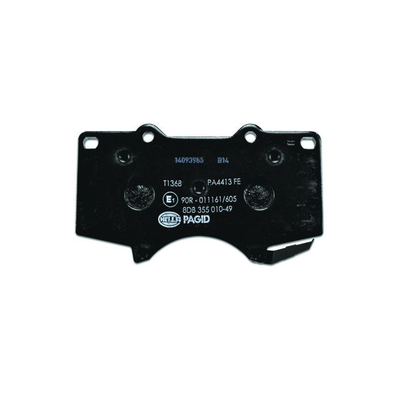 Pastiglie freno asse anteriore - HELLA BRAKE