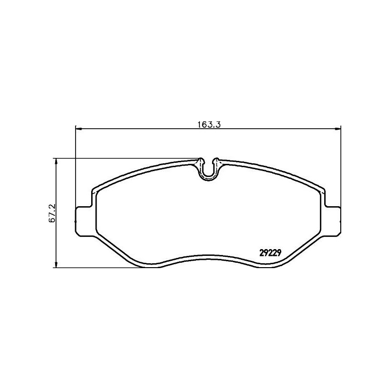Pastiglie freno asse anteriore - HELLA BRAKE