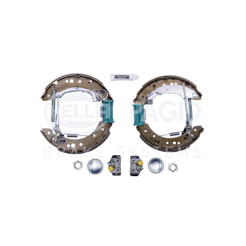 Ganasce freno - HELLA BRAKE