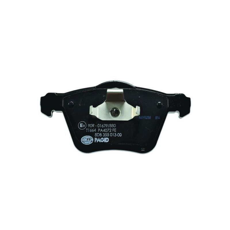 Pastiglie freno asse anteriore - HELLA BRAKE