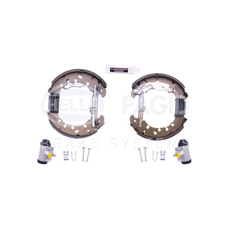 Ganasce freno - HELLA BRAKE